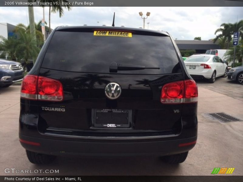 Black / Pure Beige 2006 Volkswagen Touareg V6