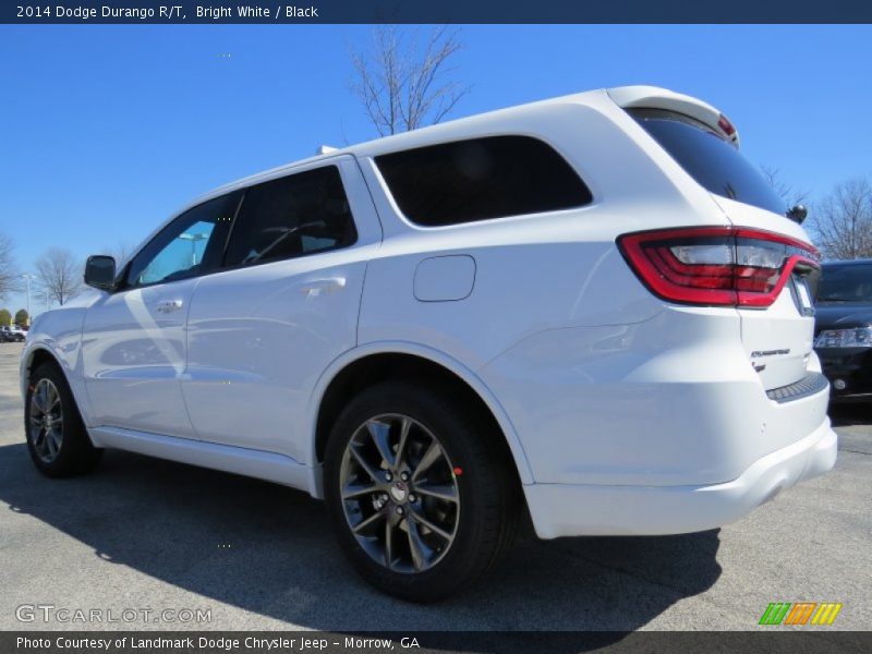 Bright White / Black 2014 Dodge Durango R/T