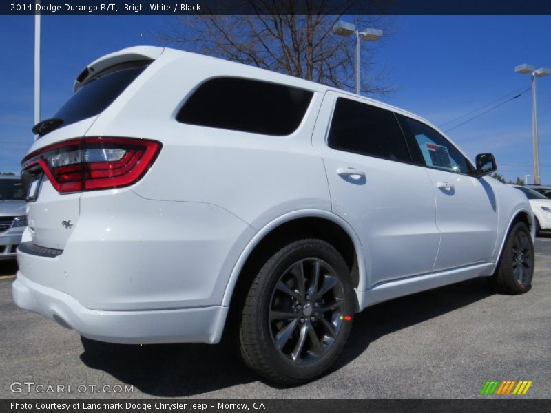 Bright White / Black 2014 Dodge Durango R/T