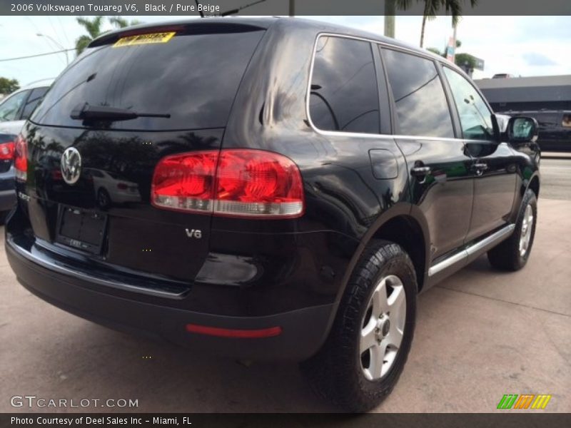 Black / Pure Beige 2006 Volkswagen Touareg V6