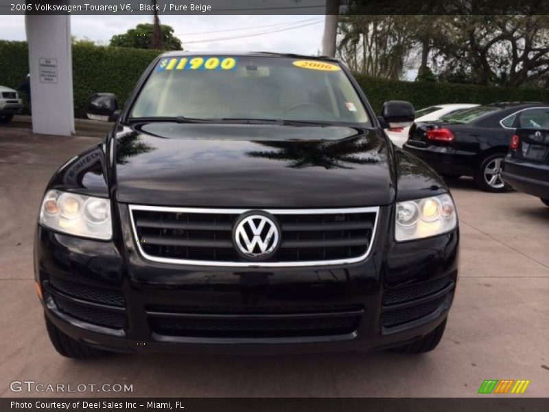 Black / Pure Beige 2006 Volkswagen Touareg V6
