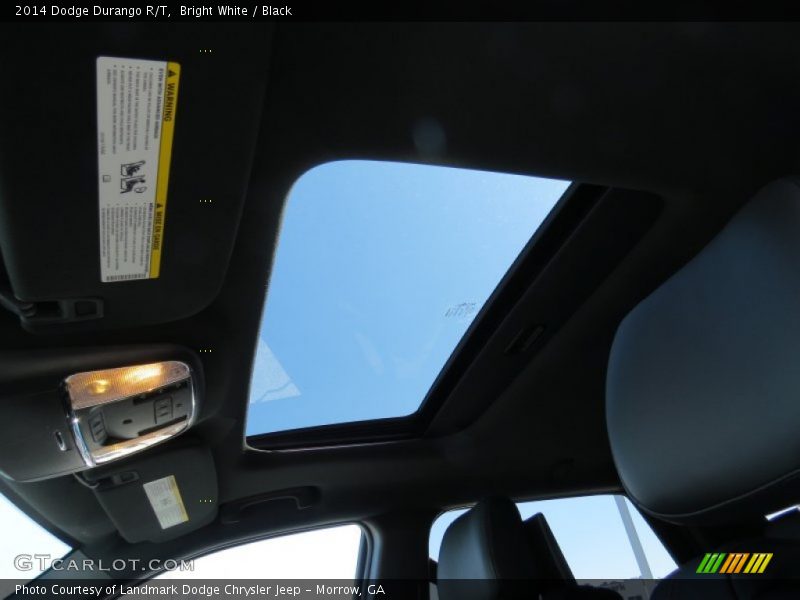 Bright White / Black 2014 Dodge Durango R/T