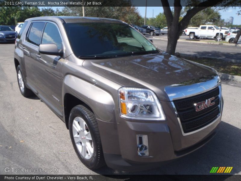Mocha Steel Metallic / Jet Black 2011 GMC Terrain SLE