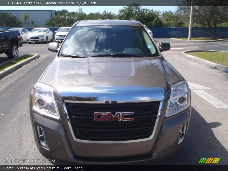Mocha Steel Metallic / Jet Black 2011 GMC Terrain SLE