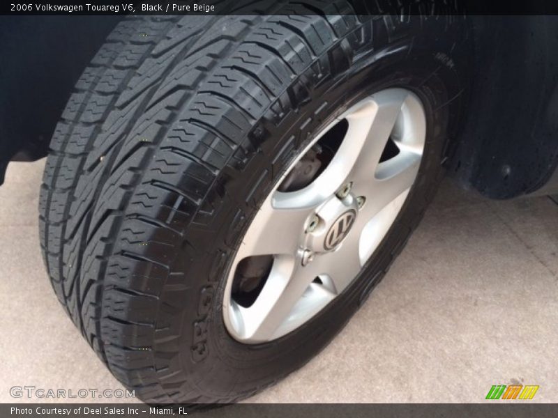 Black / Pure Beige 2006 Volkswagen Touareg V6