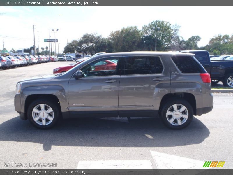 Mocha Steel Metallic / Jet Black 2011 GMC Terrain SLE