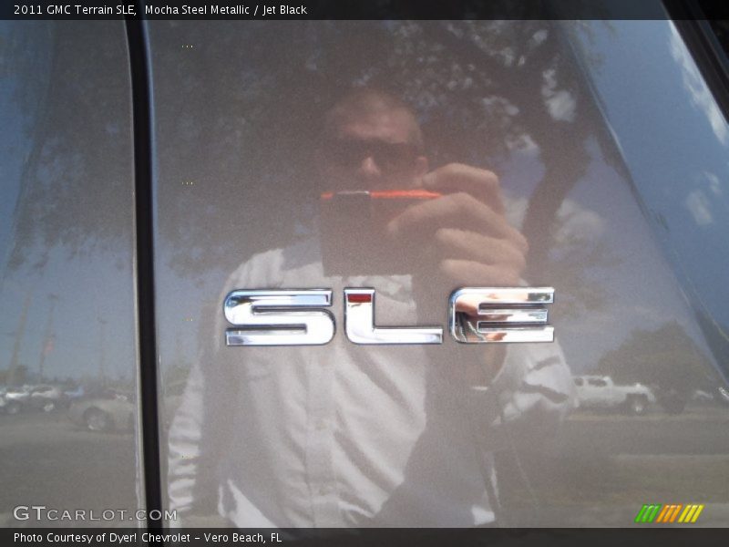 Mocha Steel Metallic / Jet Black 2011 GMC Terrain SLE