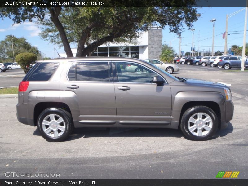 Mocha Steel Metallic / Jet Black 2011 GMC Terrain SLE