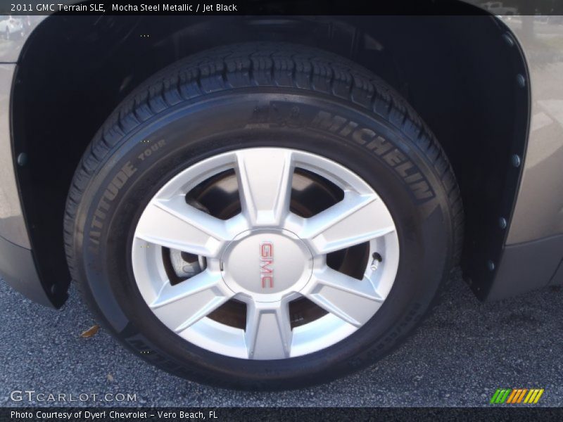 Mocha Steel Metallic / Jet Black 2011 GMC Terrain SLE
