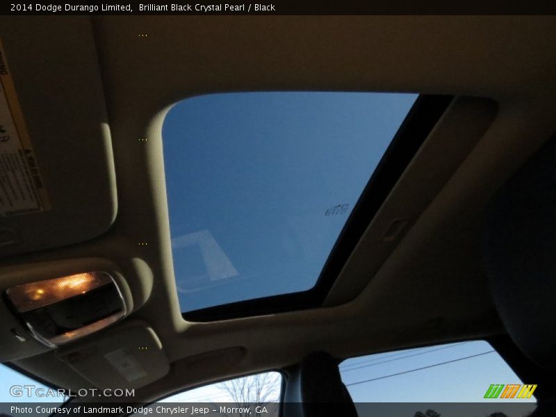 Brilliant Black Crystal Pearl / Black 2014 Dodge Durango Limited