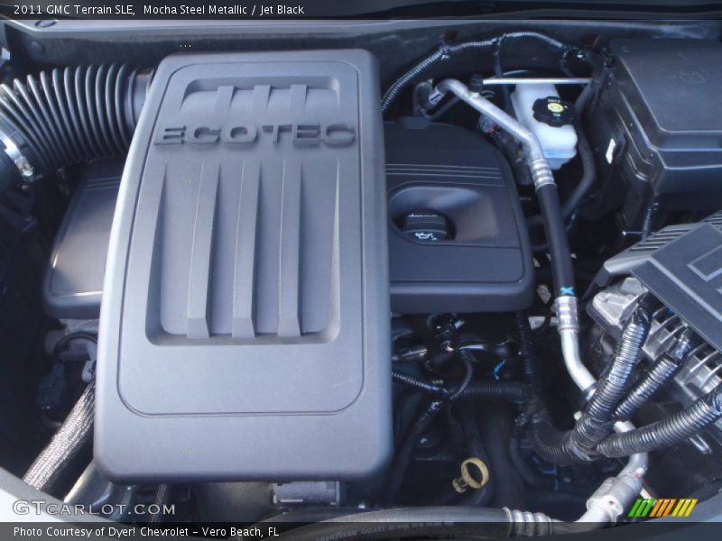 Mocha Steel Metallic / Jet Black 2011 GMC Terrain SLE