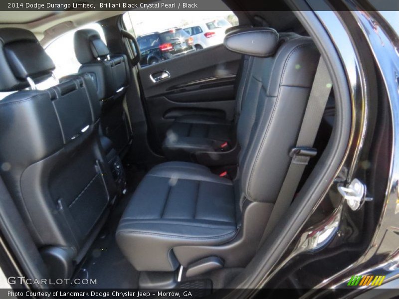 Brilliant Black Crystal Pearl / Black 2014 Dodge Durango Limited