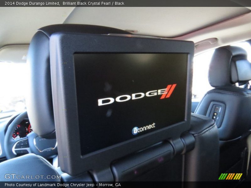 Brilliant Black Crystal Pearl / Black 2014 Dodge Durango Limited