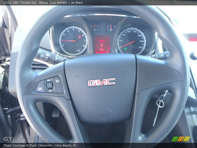 Mocha Steel Metallic / Jet Black 2011 GMC Terrain SLE