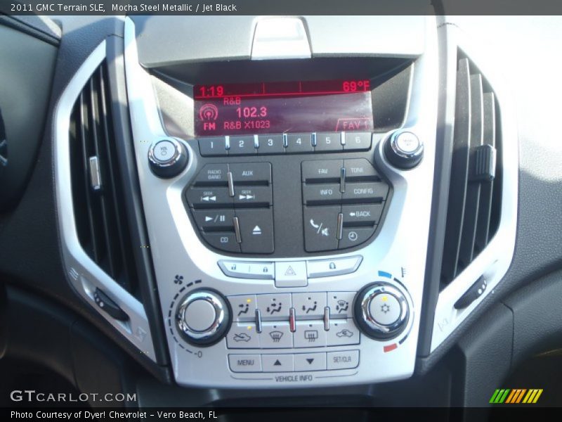 Mocha Steel Metallic / Jet Black 2011 GMC Terrain SLE