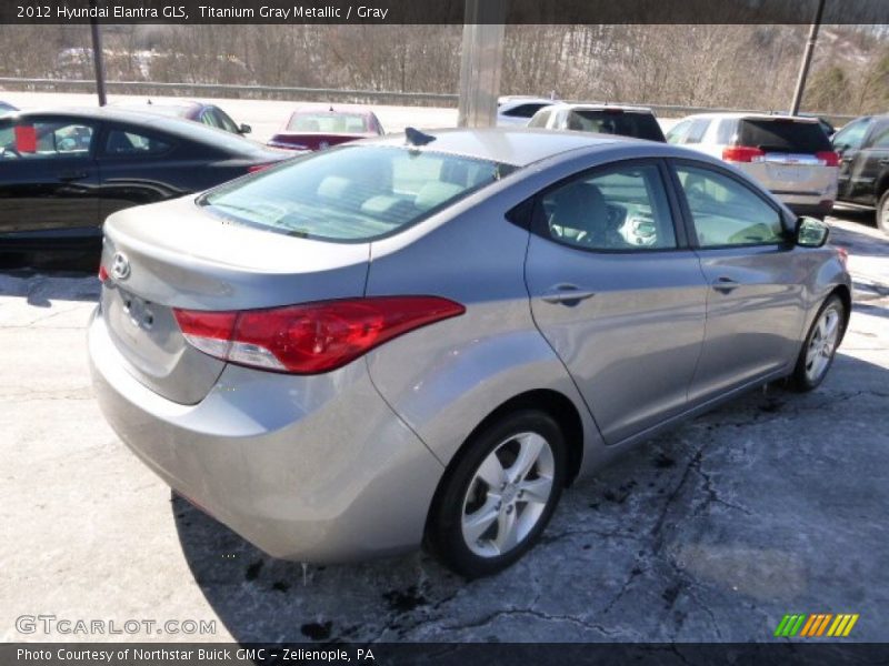Titanium Gray Metallic / Gray 2012 Hyundai Elantra GLS