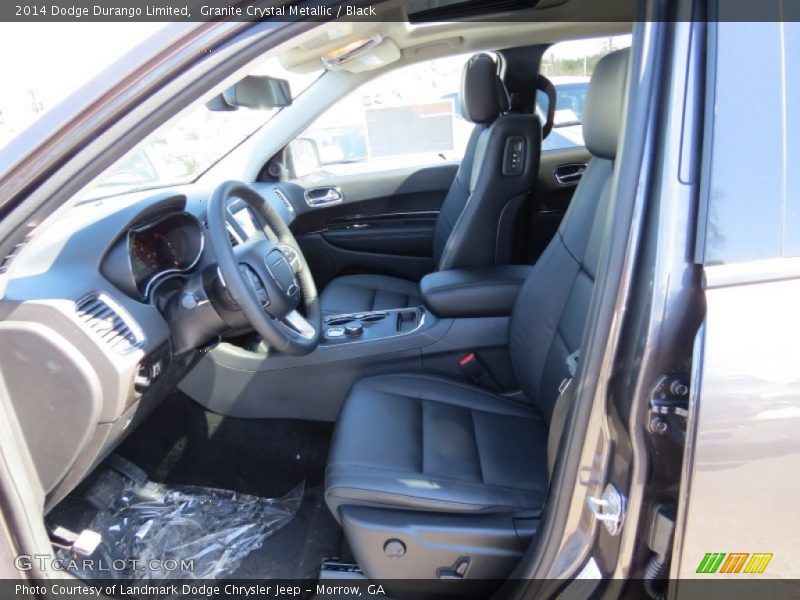 Granite Crystal Metallic / Black 2014 Dodge Durango Limited