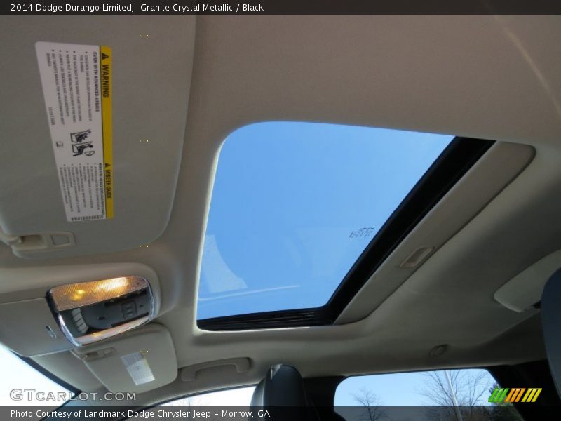 Granite Crystal Metallic / Black 2014 Dodge Durango Limited