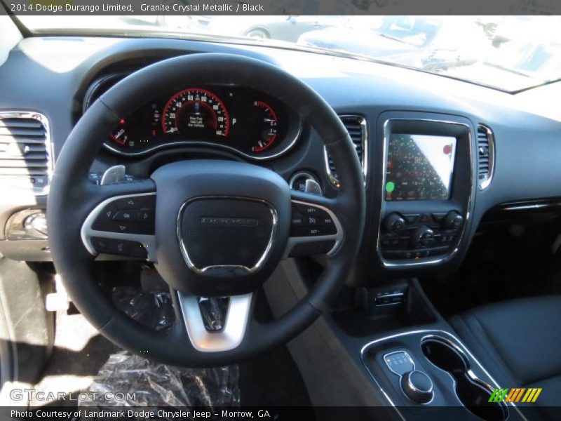 Granite Crystal Metallic / Black 2014 Dodge Durango Limited