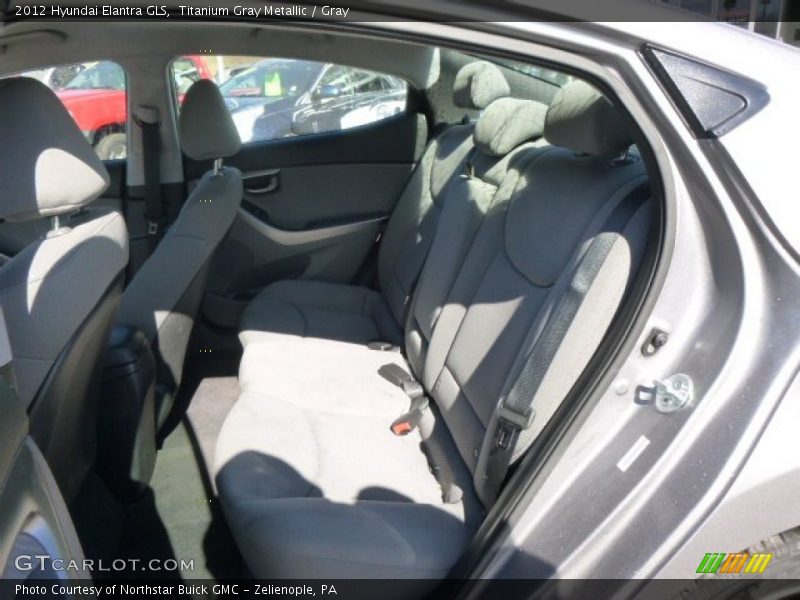 Titanium Gray Metallic / Gray 2012 Hyundai Elantra GLS