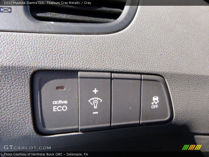 Titanium Gray Metallic / Gray 2012 Hyundai Elantra GLS