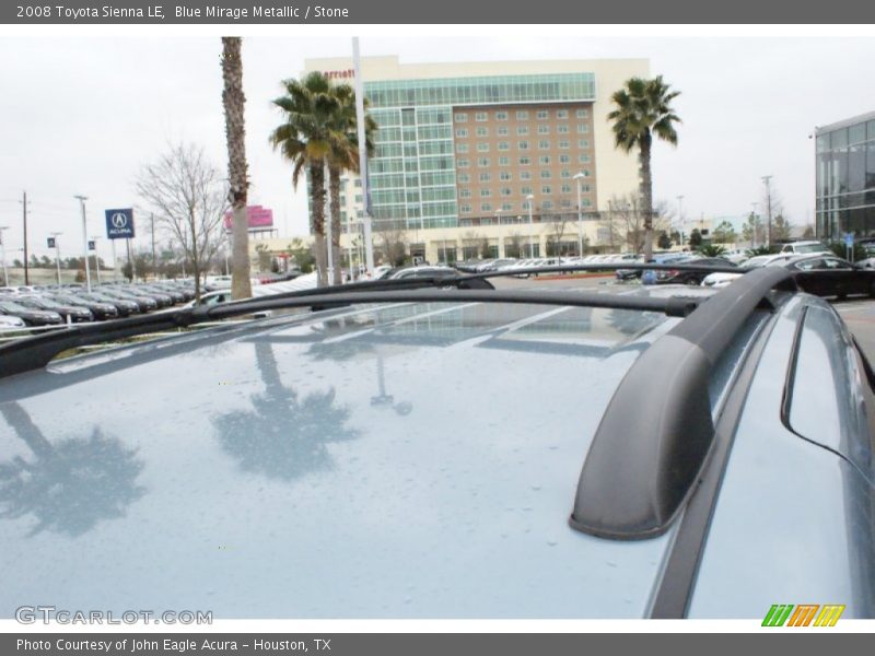 Blue Mirage Metallic / Stone 2008 Toyota Sienna LE