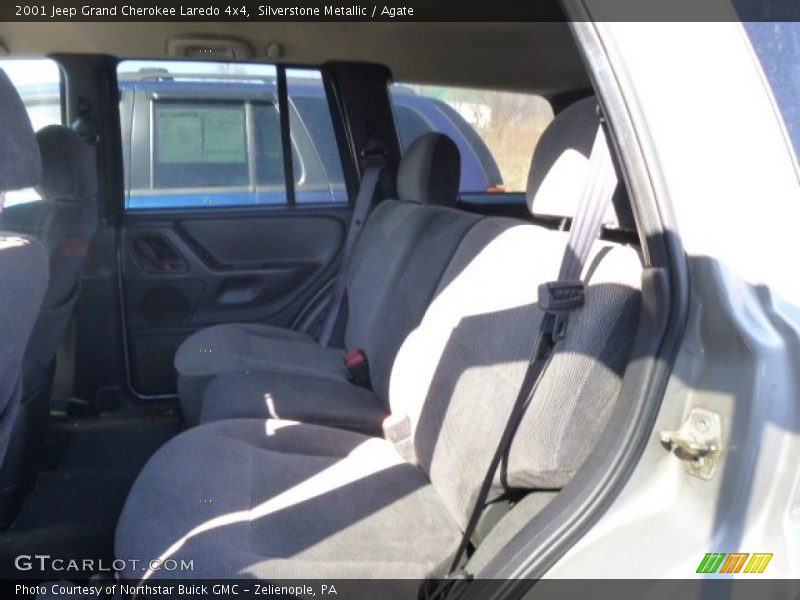 Silverstone Metallic / Agate 2001 Jeep Grand Cherokee Laredo 4x4