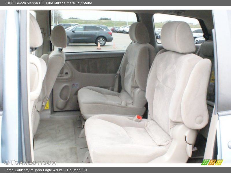 Blue Mirage Metallic / Stone 2008 Toyota Sienna LE