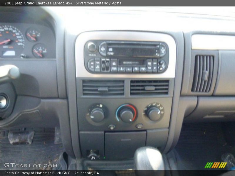Silverstone Metallic / Agate 2001 Jeep Grand Cherokee Laredo 4x4