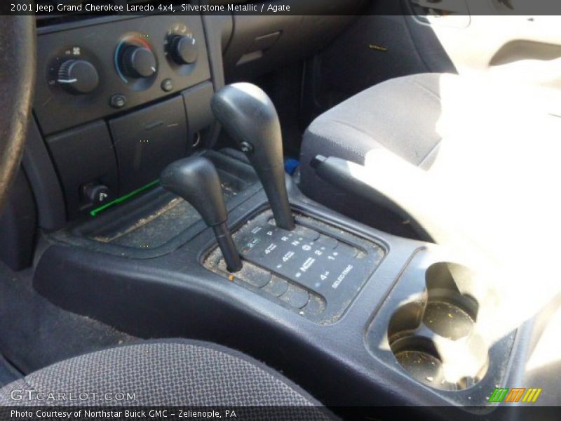 Silverstone Metallic / Agate 2001 Jeep Grand Cherokee Laredo 4x4