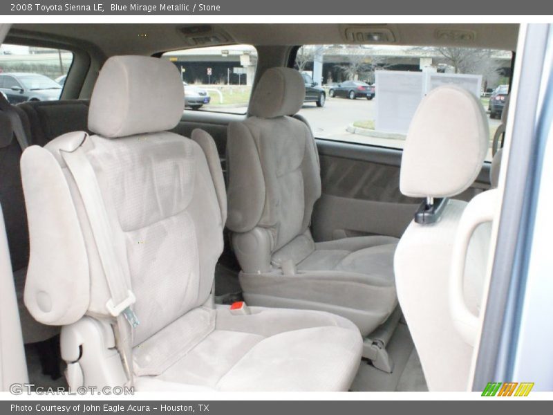 Blue Mirage Metallic / Stone 2008 Toyota Sienna LE