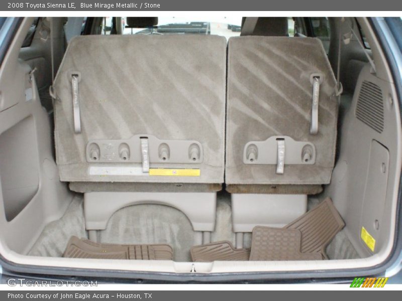 Blue Mirage Metallic / Stone 2008 Toyota Sienna LE