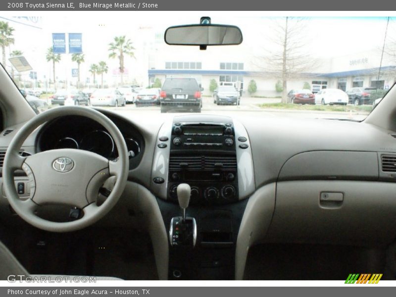 Blue Mirage Metallic / Stone 2008 Toyota Sienna LE