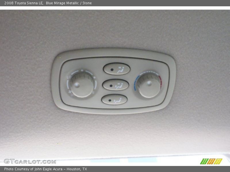 Blue Mirage Metallic / Stone 2008 Toyota Sienna LE