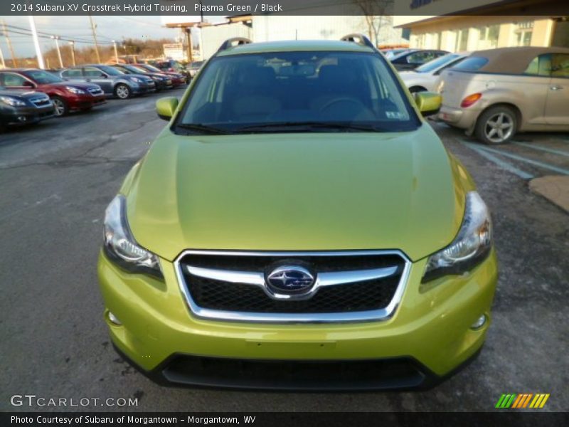 Plasma Green / Black 2014 Subaru XV Crosstrek Hybrid Touring
