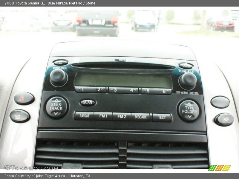 Blue Mirage Metallic / Stone 2008 Toyota Sienna LE