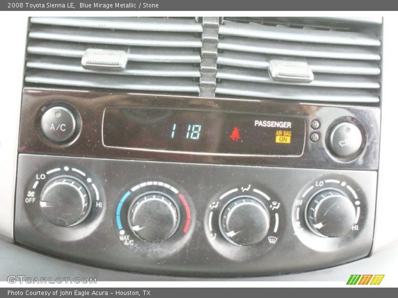 Blue Mirage Metallic / Stone 2008 Toyota Sienna LE