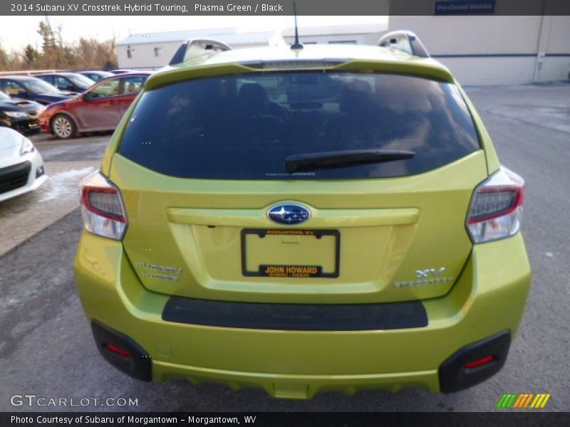 Plasma Green / Black 2014 Subaru XV Crosstrek Hybrid Touring
