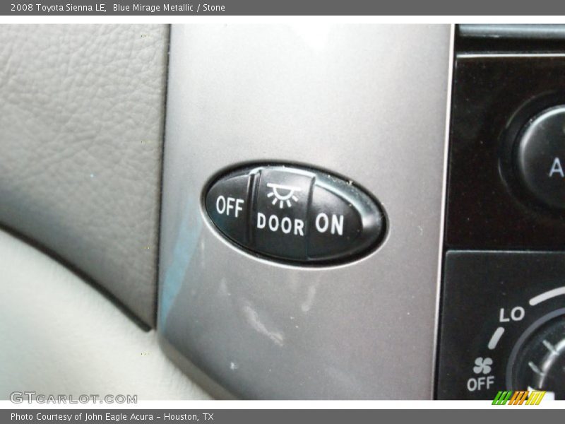 Blue Mirage Metallic / Stone 2008 Toyota Sienna LE