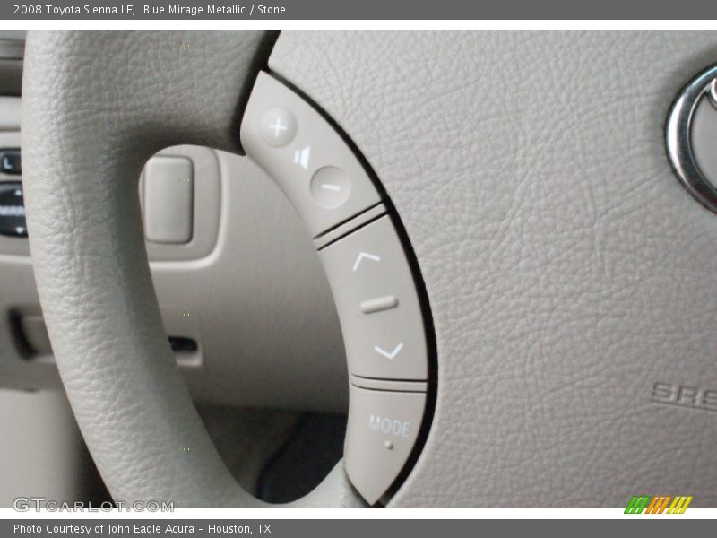 Blue Mirage Metallic / Stone 2008 Toyota Sienna LE