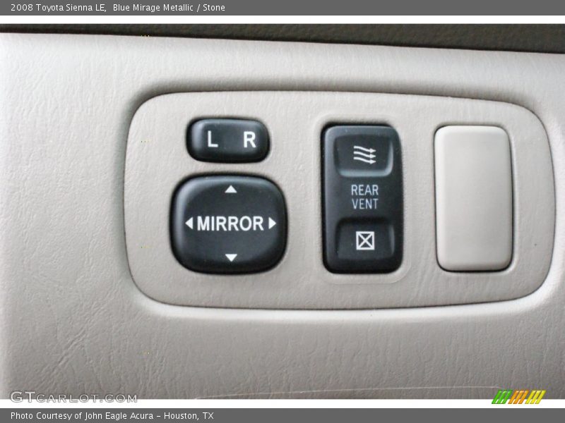 Blue Mirage Metallic / Stone 2008 Toyota Sienna LE