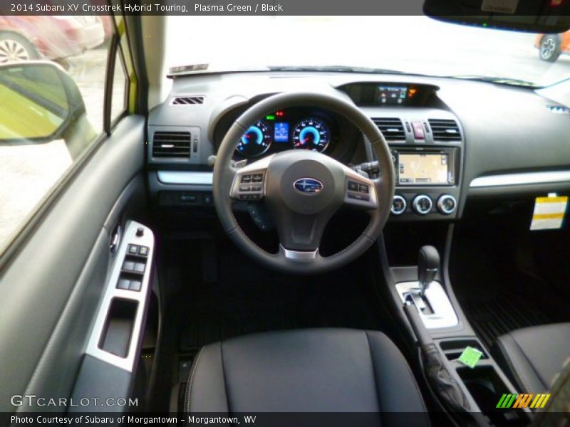 Dashboard of 2014 XV Crosstrek Hybrid Touring