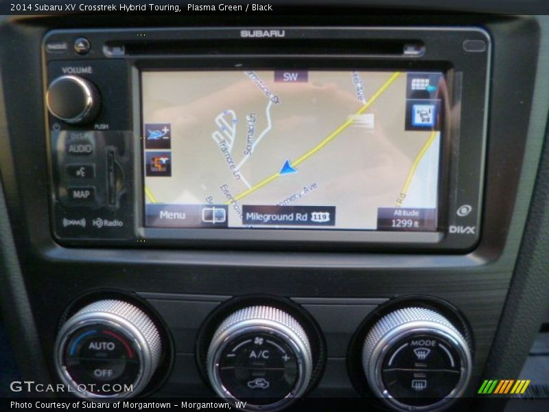 Navigation of 2014 XV Crosstrek Hybrid Touring