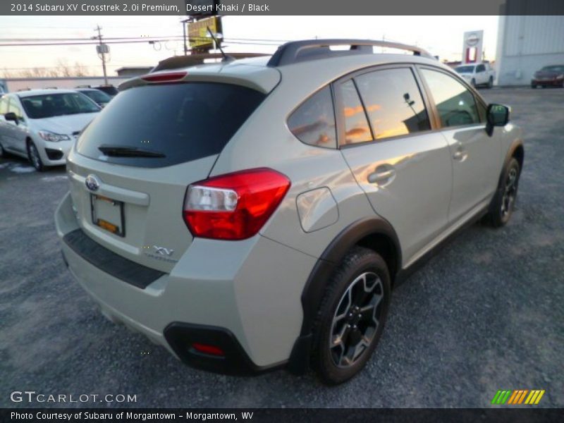 Desert Khaki / Black 2014 Subaru XV Crosstrek 2.0i Premium