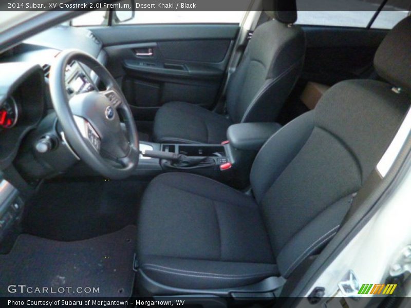Desert Khaki / Black 2014 Subaru XV Crosstrek 2.0i Premium