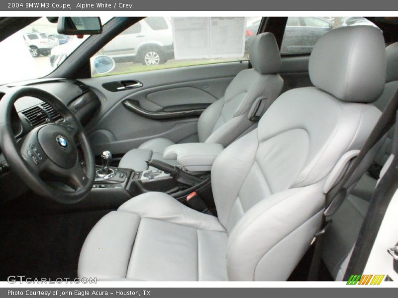 Front Seat of 2004 M3 Coupe