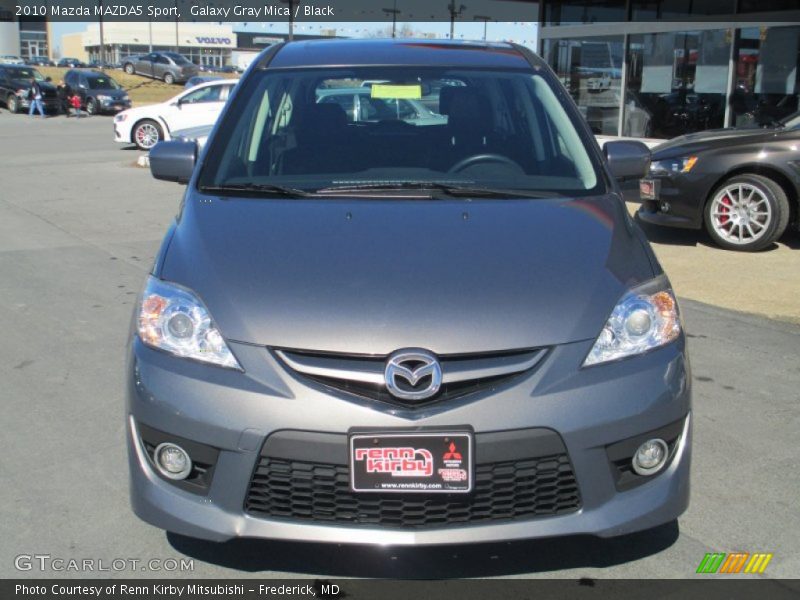 Galaxy Gray Mica / Black 2010 Mazda MAZDA5 Sport