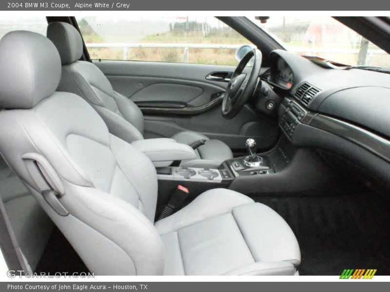 Front Seat of 2004 M3 Coupe
