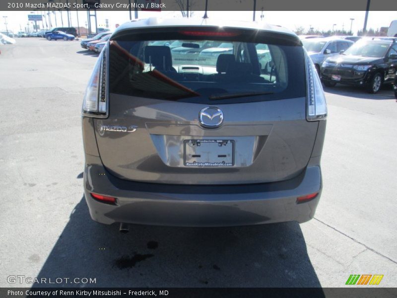 Galaxy Gray Mica / Black 2010 Mazda MAZDA5 Sport