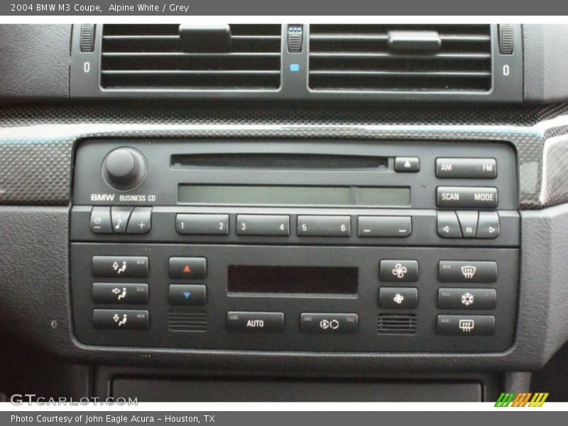 Controls of 2004 M3 Coupe